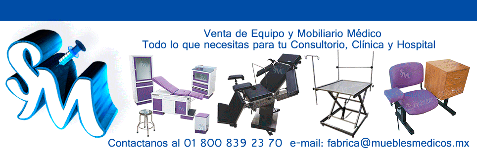 Muebles Medicos contactanos al 01 800 8392370